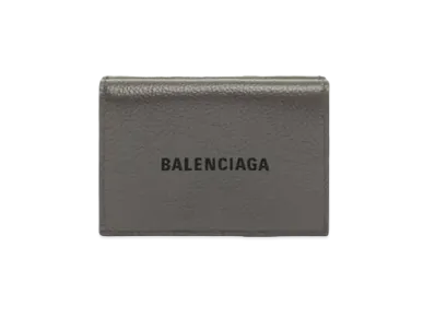 BALENCIAGA Men's Cash Mini Wallet "Graphite/Black"