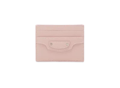 BALENCIAGA Men's Neo Classic Card Holder "Light Rose"