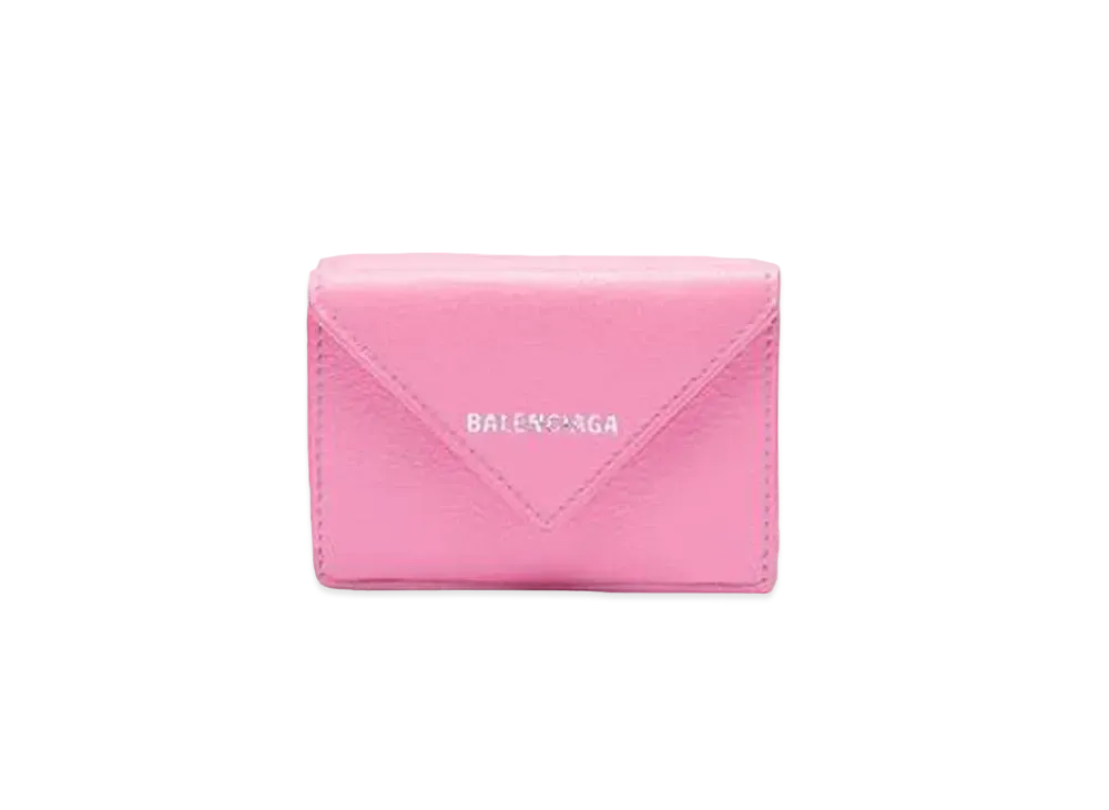 BALENCIAGA Papier Mini Wallet "Rose Boudoir"