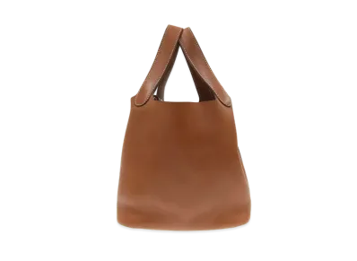 Hermes Picotin Handbag Swift "Brown"