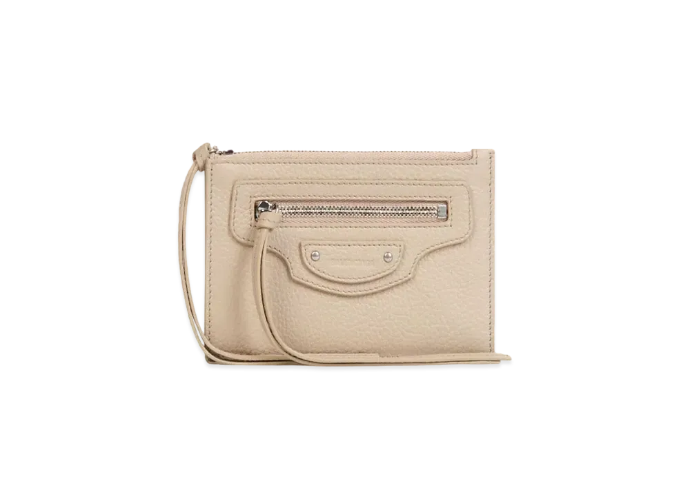 BALENCIAGA Women's Neo Classic Long Coin And Card Holder "Brown"