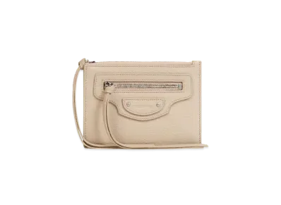 BALENCIAGA Women's Neo Classic Long Coin And Card Holder "Brown"