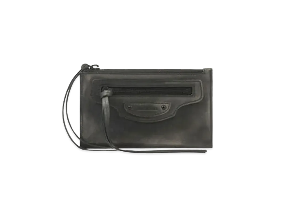 BALENCIAGA Women's Neo Classic Long Coin And Card Holder "Black"