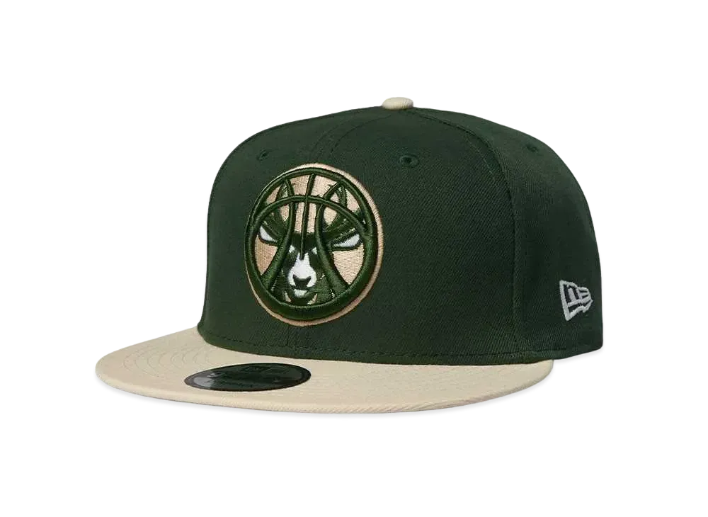 NEW ERA 9FIFTY NBA Draft 2021 Milwaukee Bucks "Green"