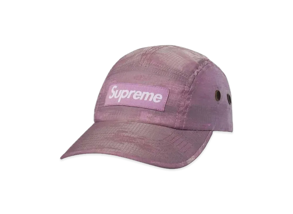 Supreme Broken Camo Camp Cap "Purple"