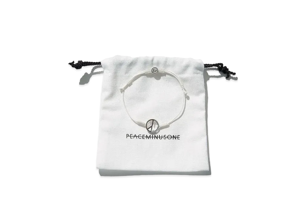 PEACEMINUSONE PMO STRING BRACELET #5 "White" / G-DRAGON