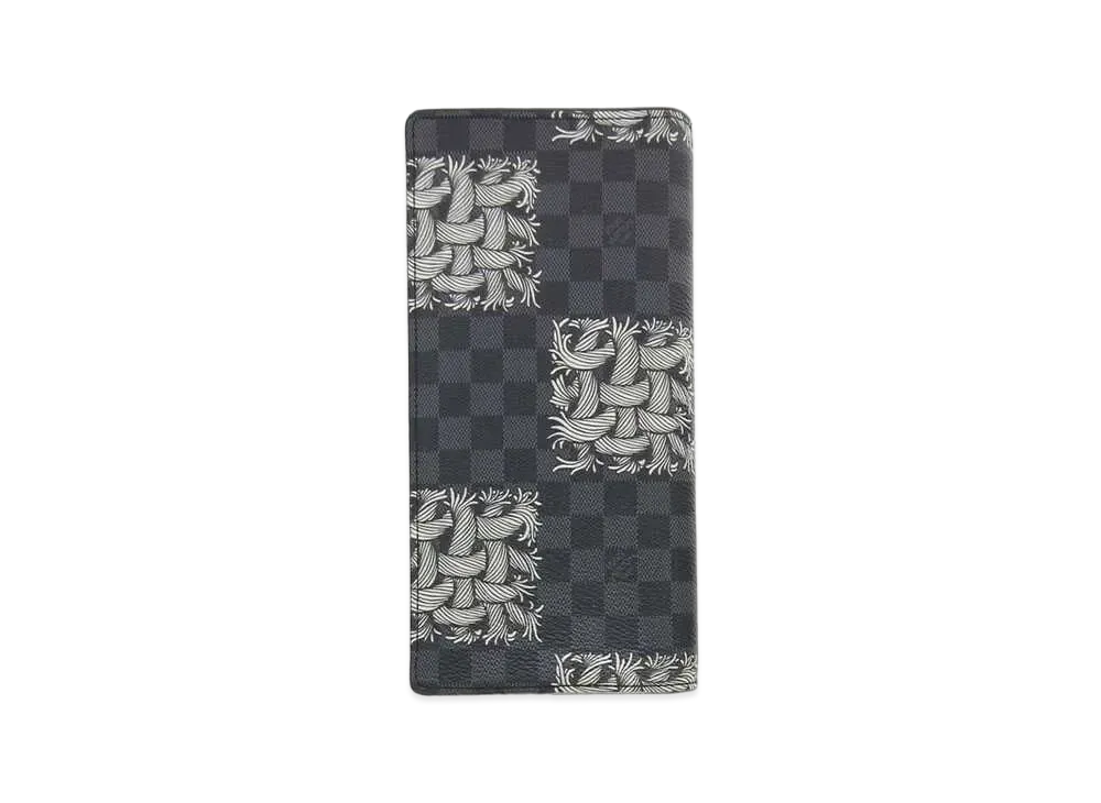 Louis Vuitton Brazza Wallet Damier Graphite Christopher Nemeth