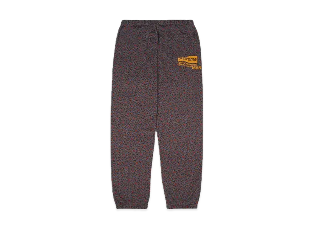 Supreme / JUNYA WATANABE COMME des GARCONS MAN Sweatpant "Black Flowers"