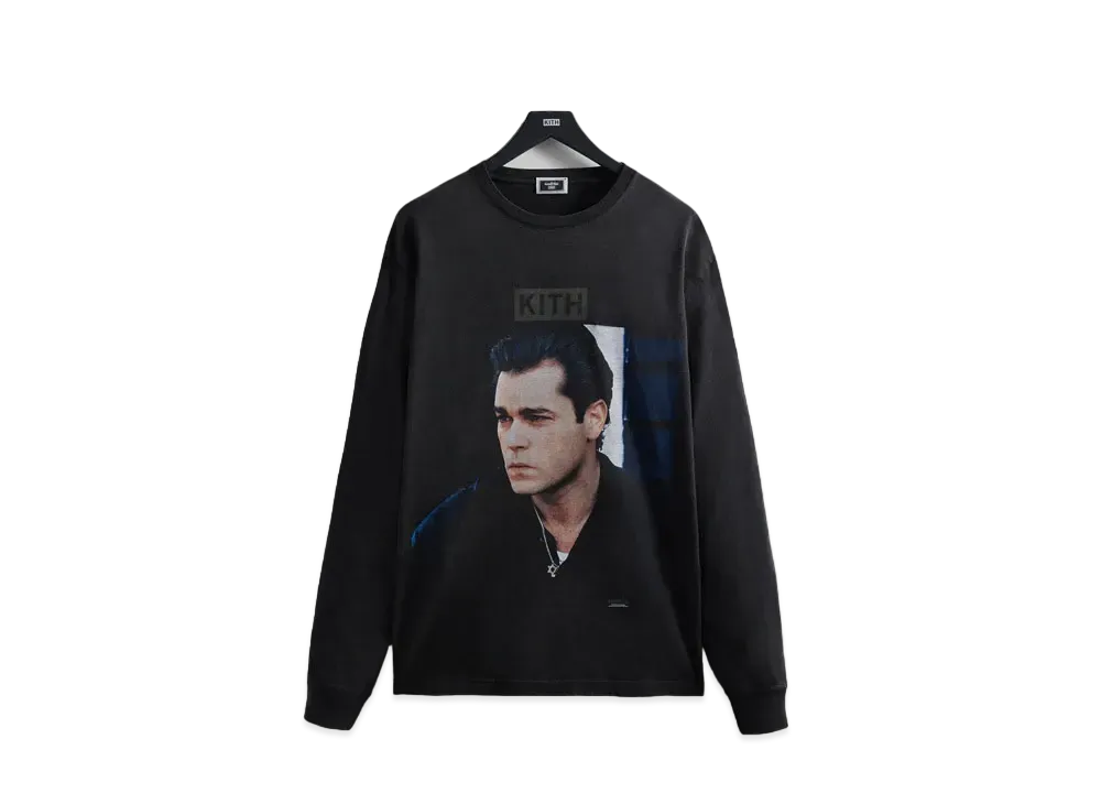 Kith x Goodfellas Monologue Vintage Long Sleeve Tee "Black"