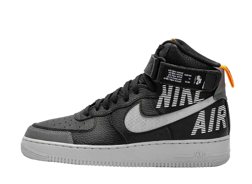 Nike Air Force 1 High Under "Construction Black"