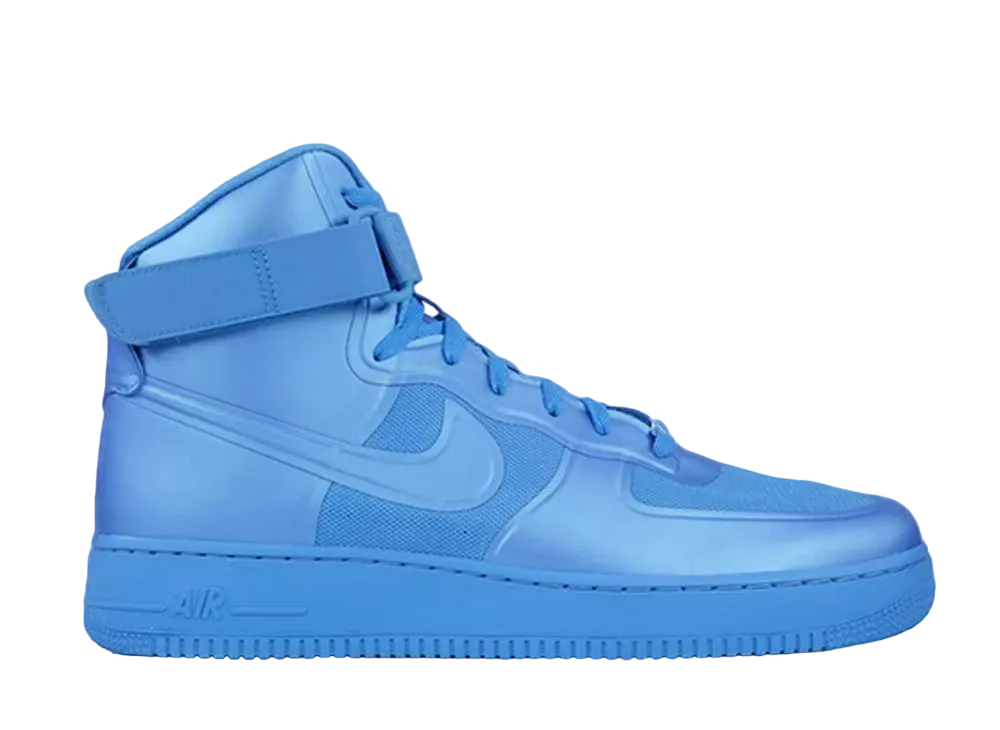 ナイキ エアフォース1 ハイ "ハイパーフューズ ブルー グロー"