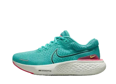 Nike Women's ZoomX Invincible Run Flyknit 2 "Washed Teal/Pink Prime/Barely Green"