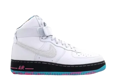 Nike Air Force 1 High "Pure Platinum/Multi Color"