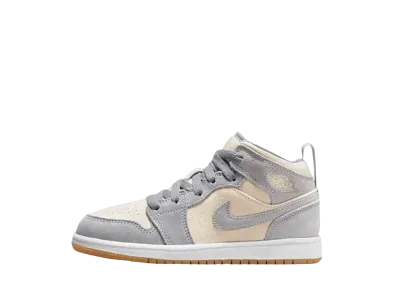 Nike PS Jordan 1 Mid SE "Coconut Milk/Particle Grey"