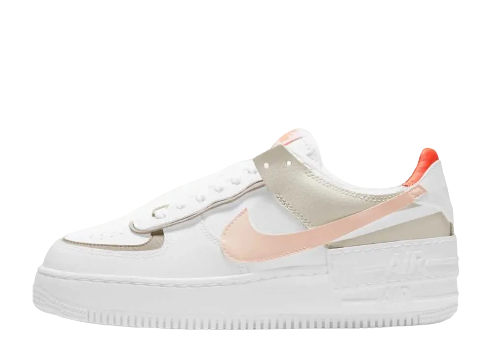 Nike Women's Air Force 1 Low Shadow "White Bright Mango"
