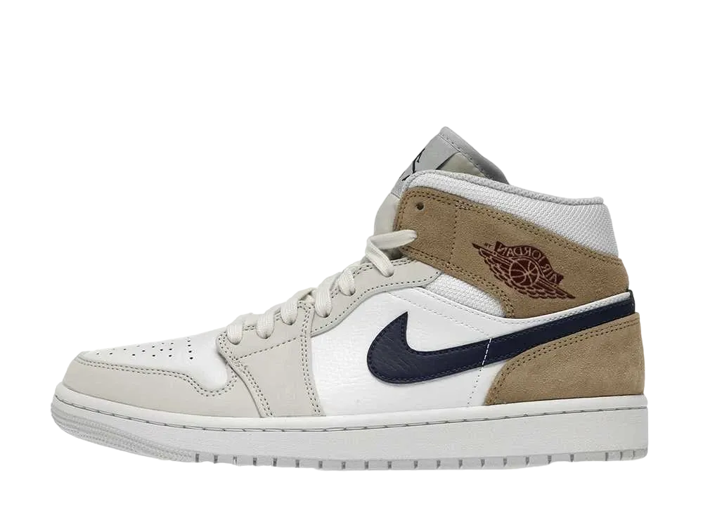 Nike Air Jordan 1 Mid "Tan Suede"
