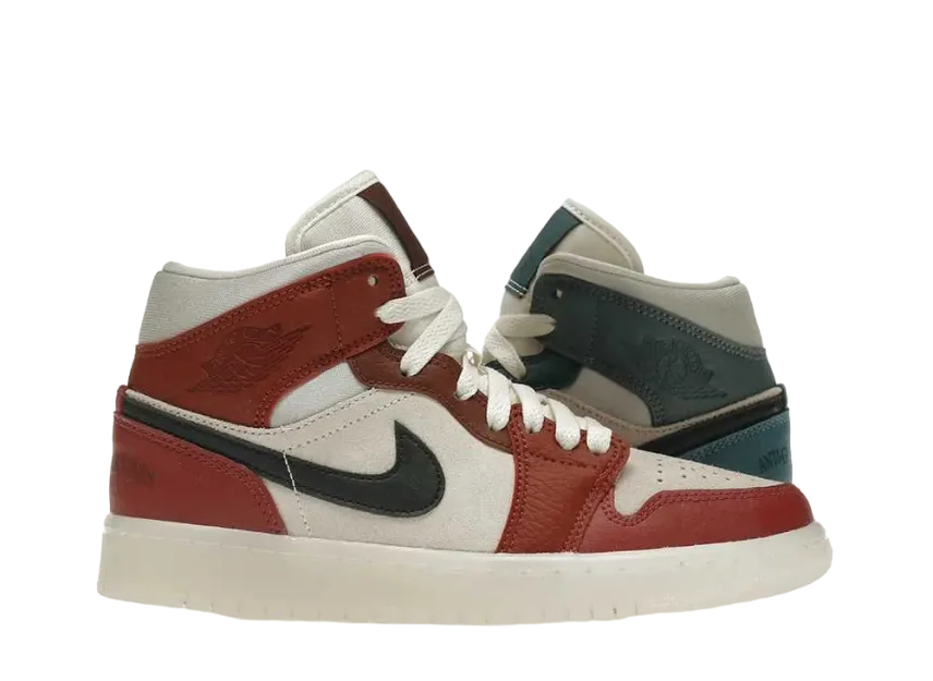 ナイキ ウィメンズ エアジョーダン1 ミッド "アンチ グラビティ マシーン"