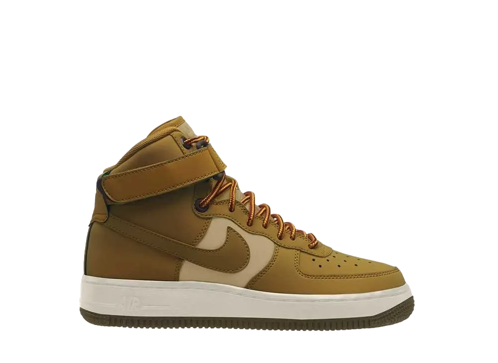Nike GS Air Force 1 High "Premier Beef And Broccoli Pack Wheat"