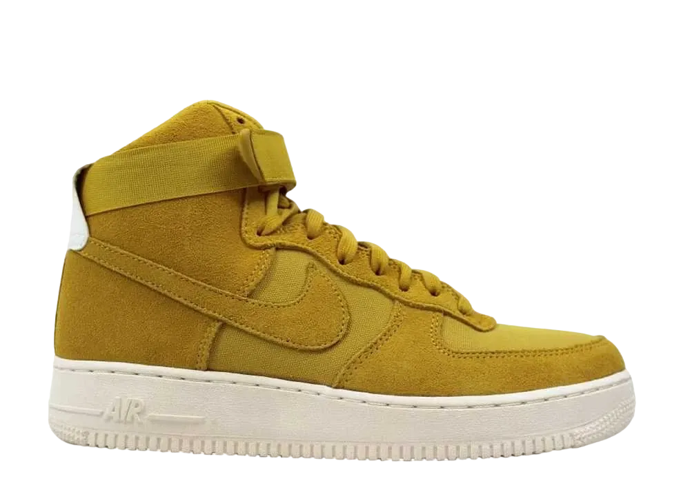 Nike Air Force 1 High '07 Suede "Yellow Ochre"