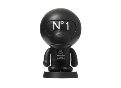 A BATHING APE BABY MILO 10 ARTISTS 8” FIGURE BY SHINSUKE TAKIZAWA "Black"