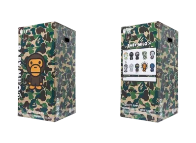 A BATHING APE BABY MILO 10 ARTISTS 8” FIGURE BUNDLE SET "Multi"