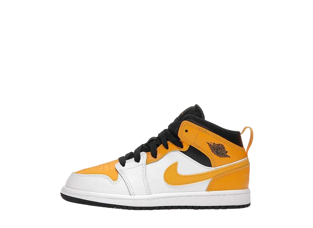 Nike PS Jordan 1 Mid "University Gold"