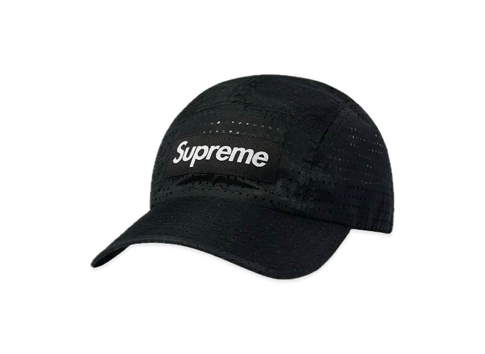 Supreme Perforated Camp Cap "Black"
