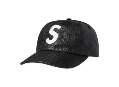 Supreme Raffia S Logo 6-Panel "Black"