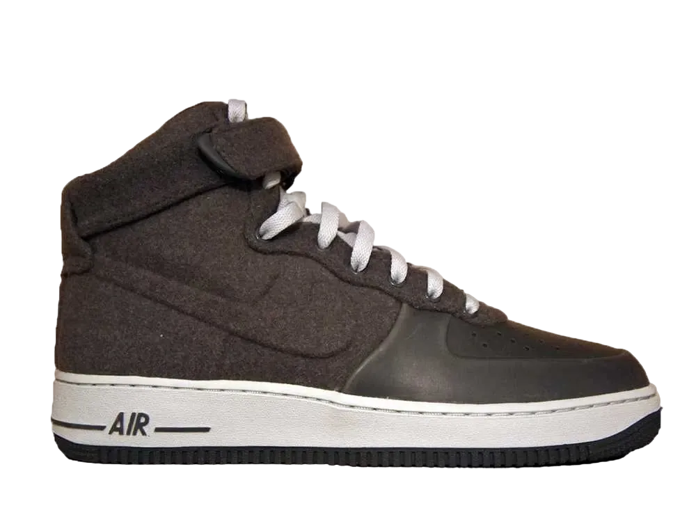 ナイキ エアフォース1 ハイ VT "ミッドナイト フォッグ ウール"