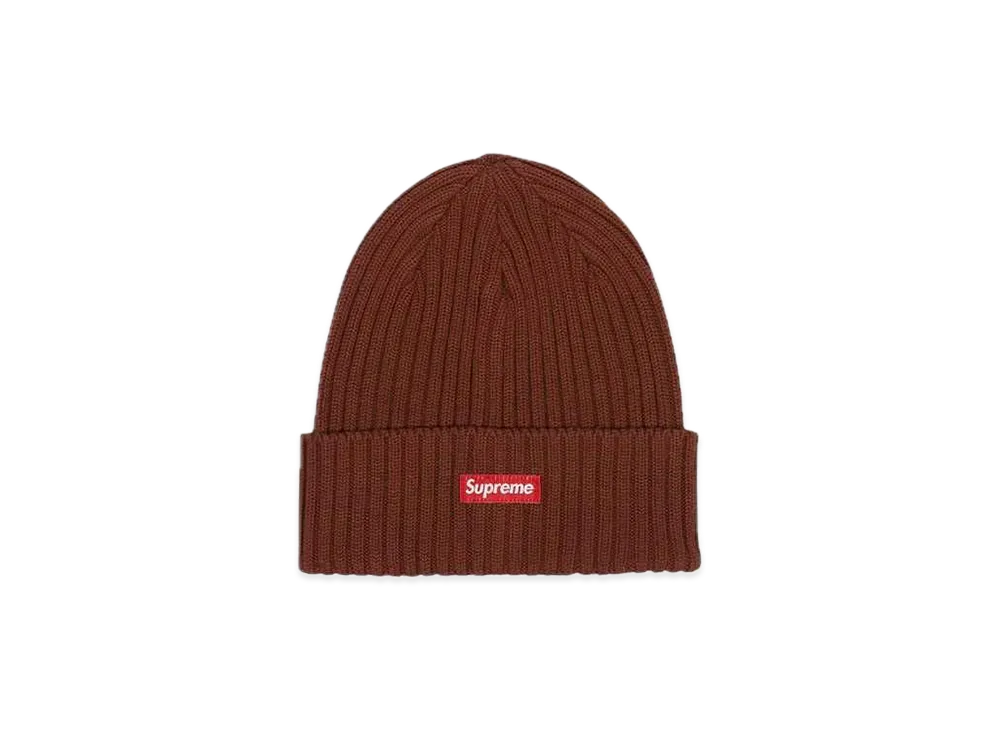 Supreme SS22 Overdyed Beanie "Brown"(22SS)