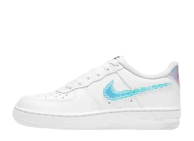 Nike PS Air Force 1 Low LV8 "Digital Swoosh White"