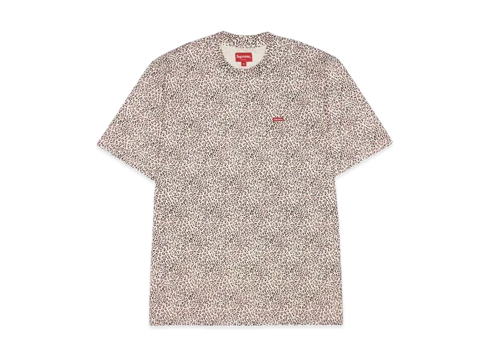 Supreme Small Box Tee "Pink Leopard"(Made in Vietnam)(22SS)
