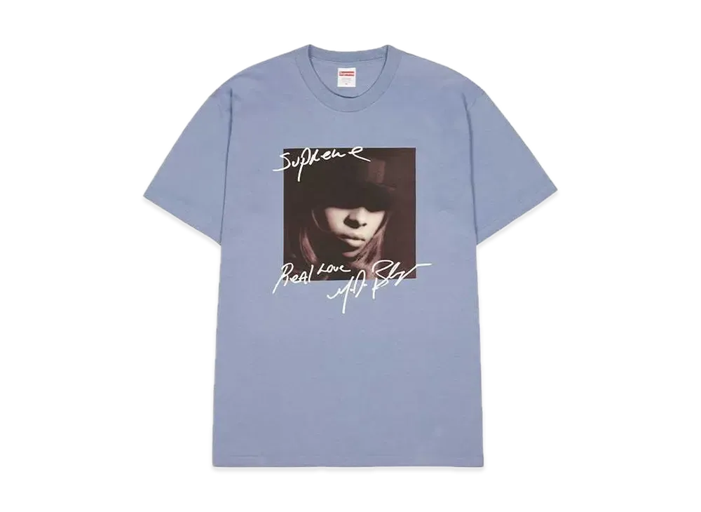 Supreme Mary J. Blige Tee "Blue"