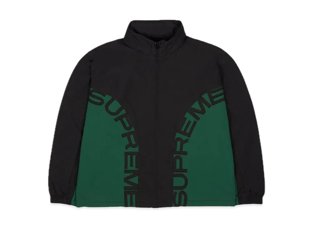 Supreme Curve Track Jacket "Black"
