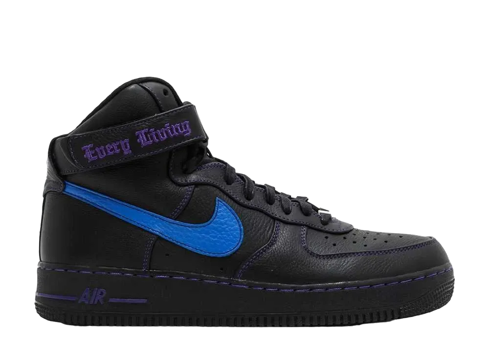 ナイキ エアフォース1 ハイ X "ヴィーローン ブラック ブルー"