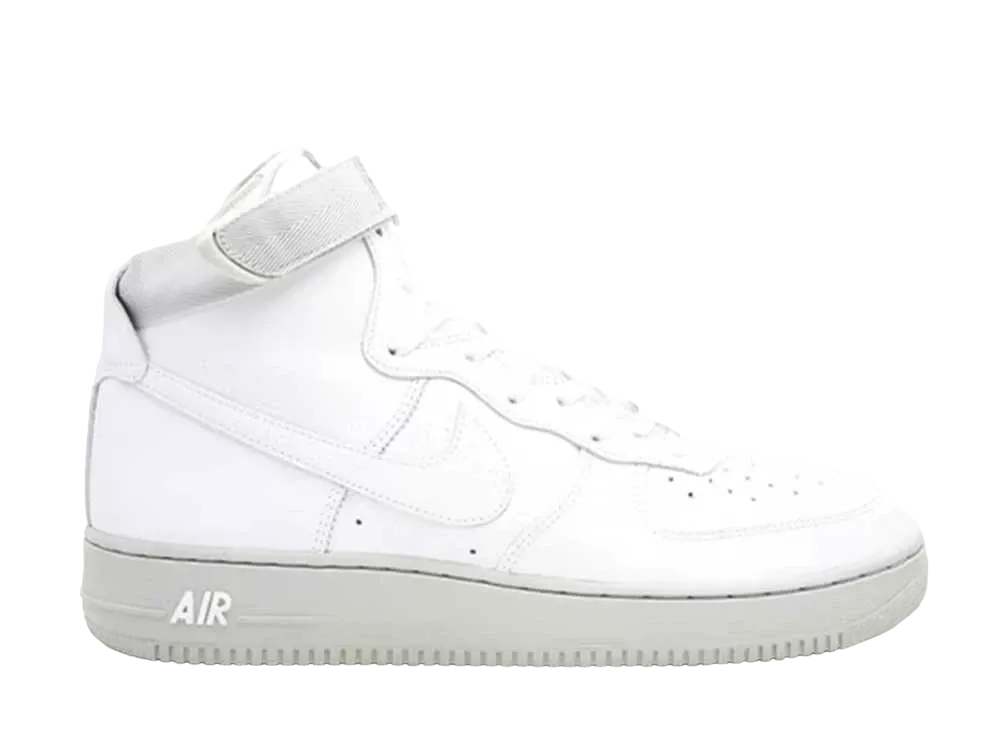 ナイキ エアフォース1 ハイ "ホワイト ニュートラル グレイ"