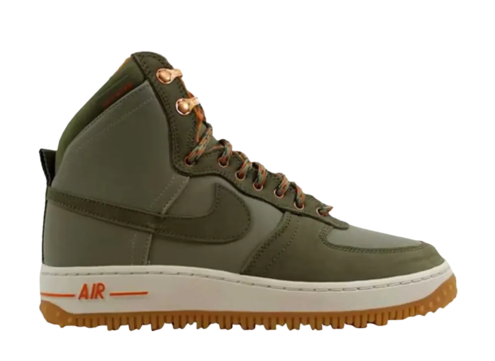 ナイキ エアフォース1 ハイ "ディーコン ミリタリー ブート シルバー セージ"