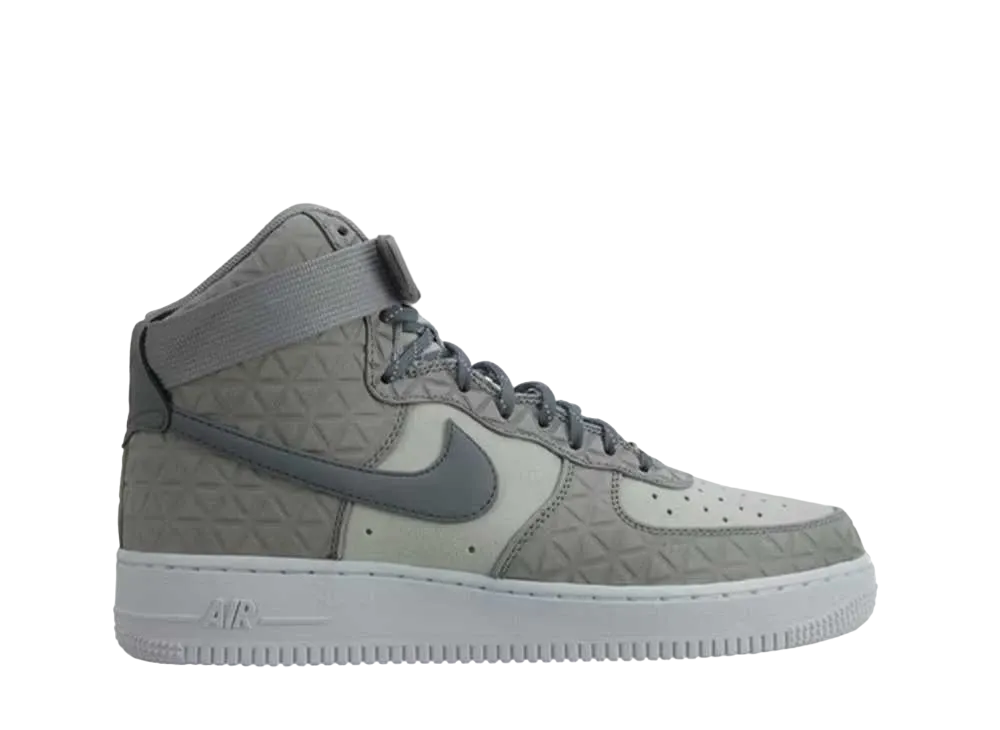ナイキ ウィメンズ エアフォース1 ハイ プレミアム スウェード "マット シルバー クール グレイ"