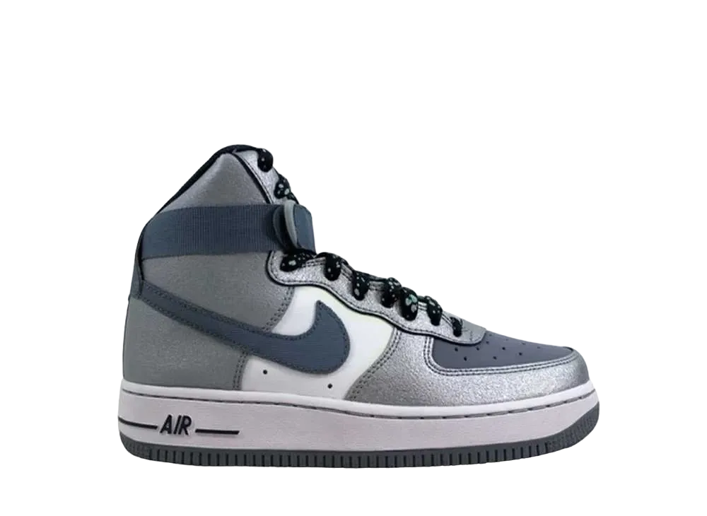 ナイキ GS エアフォース1 ハイ "ライト マグネット グレイ"