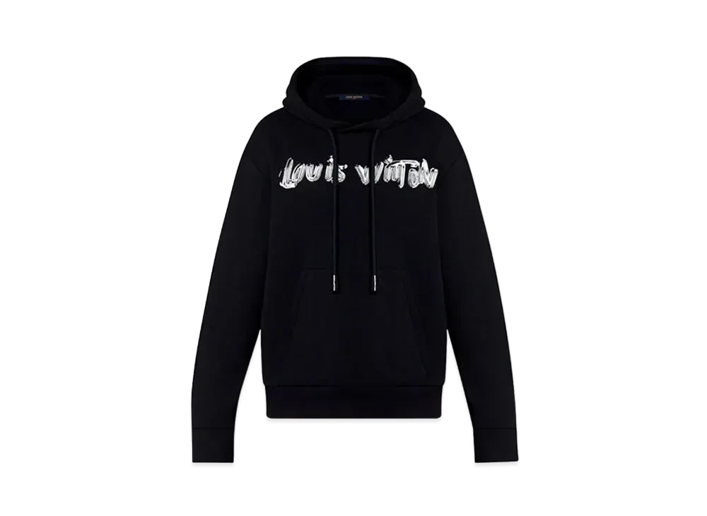 Louis Vuitton Graphic Hoodie "Noir"