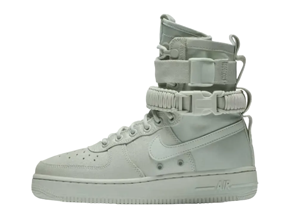 ナイキ ウィメンズ SF エアフォース1 ハイ "マイカ グリーン"