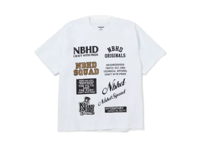 NEIGHBORHOOD NH-11 / C-TEE . SS "White"