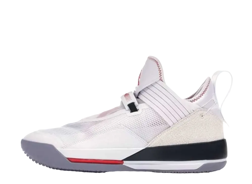 ナイキ エアジョーダン33 SE "ホワイト ジム レッド ブラック"