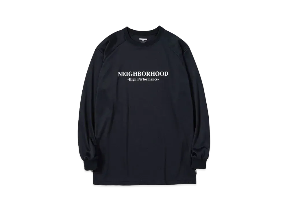 NEIGHBORHOOD TECH / E-CREW . LS "Black"