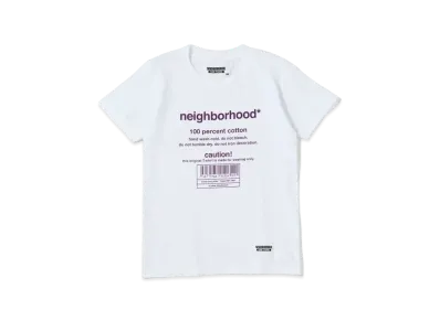 NEIGHBORHOOD OT-5 / C-TEE . SS "White"