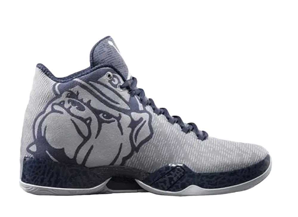 Nike Air Jordan 29 Georgetown Home PE "White/Midnight Navy Stealth MT"