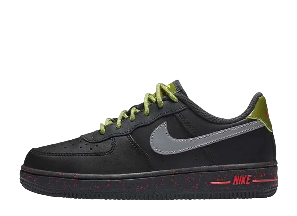 ナイキ PS エアフォース1 ロー "ブラックアスパラガス"(キッズ)
