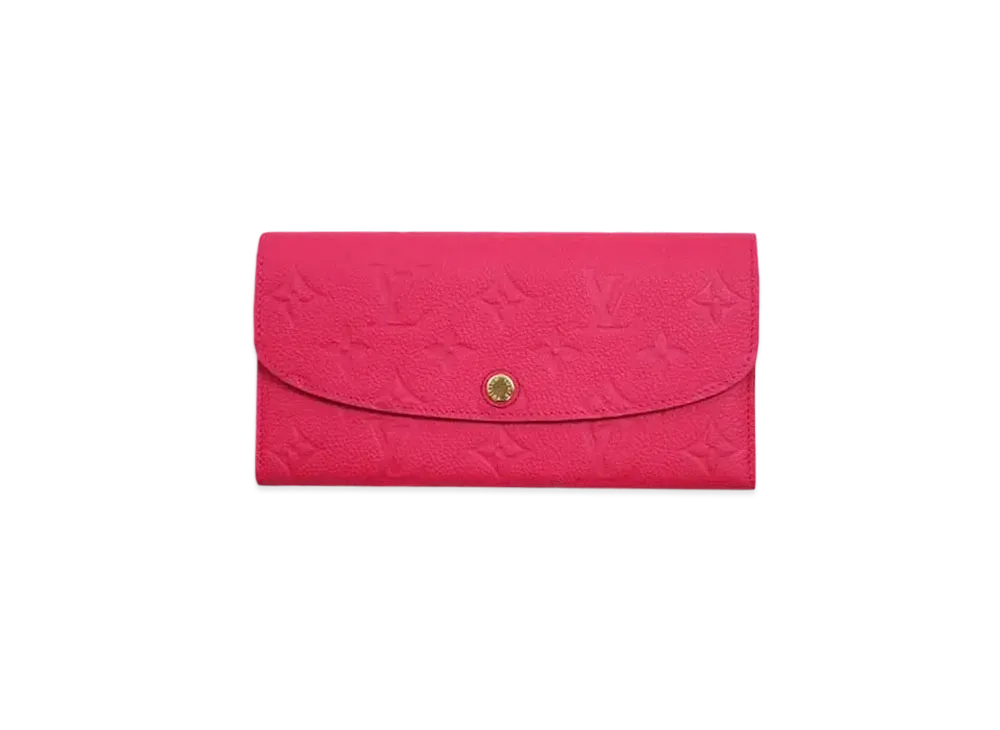 ルイヴィトン モノグラム アンプラント ポルトフォイユ エミリー "ホットピンク" M62371