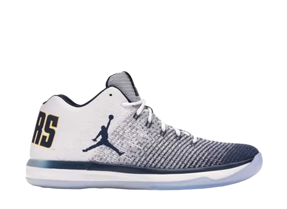 ナイキ エアジョーダン31 ロー カリフォルニア ベアーズ "ホワイト/アマリロ カレッジ ネイビー"