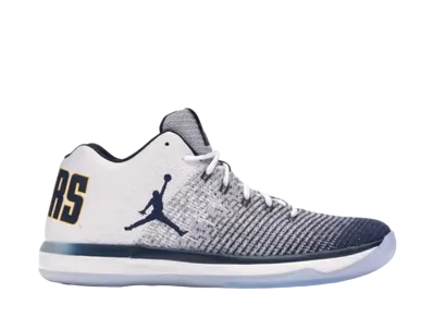 Nike Air Jordan XXX1 Low California Bears "White/Amarillo College Navy"